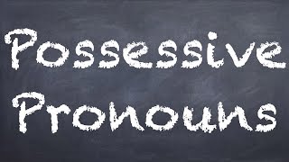 Possessive Pronouns  German 2 WS Explanation  Deutsch lernen [upl. by Jaala]