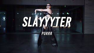 Purrr  Slayyyter  JUJU Voguing [upl. by Rayle]