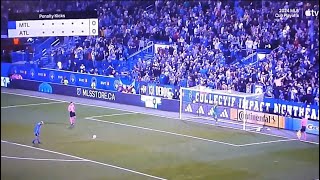 CF Montreal Impact vs Atlanta United  Full penalty kick shootout Eastern Conference Wild Card [upl. by Nial]