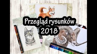 Progres rysowniczy II Przegląd rysunków z 2018 [upl. by Jeramie853]