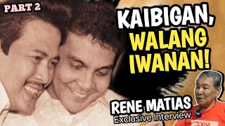 FPJ NAPILITANG TUMAKBO SA PAGKAPRESIDENTE DAHIL KAY ERAP  RENE MATIAS Exclusive Interview [upl. by Yv]