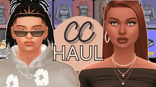 CC Haul Folder MaleFemale Sims 4 [upl. by Obellia]