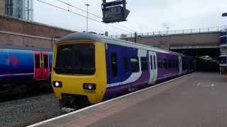 ノーザンレイル クラス323 マンチェスター空港駅発車 Northern Rail Class 323 [upl. by Carrillo]