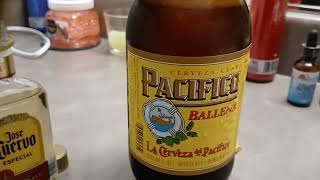 1ST TIME TRYING PACIFICO BALLENA TASTE TEST [upl. by Munt414]