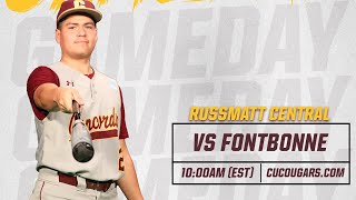 CUC Baseball vs Fontbonne Highlights [upl. by Ylrevaw]