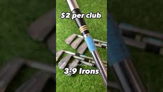 1968 MacGregor MT Tourney Golf Irons Thrift Find golf golfclub golfclubs [upl. by Aicilram306]