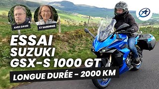 Suzuki GSX S1000GT  Essai longue durée en duo 2022 [upl. by Rema]