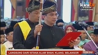 Azmin Ali angkat sumpah sebagai MB S’gor ke15 [upl. by Layman196]