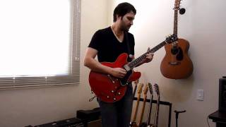 Gibson ES335 amp Vox AC15  Ballad [upl. by Ollehto]