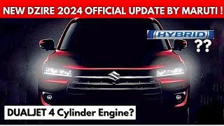 Maruti Dzire 2024 New Model Review  New Dzire 2024 Model  New Swift Dzire 2024 New Model Price [upl. by Anilatsyrc]