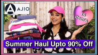 Best Sale Haul for Summers upto 90 off  AJIO haul  Top Dress Cap jewellery sale  Vaishali [upl. by Latham327]