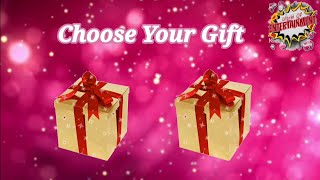 Choose Your Gift  2 gift box challenge 💗💖🌟  How lucky you are 🎁 World of entertainment [upl. by Hajed]