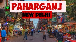 Walking Tour Paharganj Main Bazar Paharganj New Delhi walkingtour newdelhibharat [upl. by Anil]