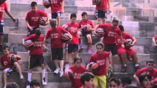 Armani Junior Basketball Invasion bounces through Milan [upl. by Zennie216]