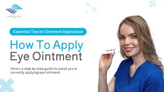 How to Apply Eye Ointment  The Straits Eye Centre [upl. by Sorkin873]