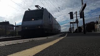 Transilien P Passage de La BR 186 Grise qui tracte La Night  Jet habituellement  Sifflet 😁😁😁 [upl. by Bond236]