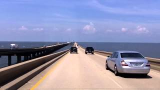 The Worlds Longest Overwater Bridge the Lake Pontchartrain Causeway [upl. by Platt]