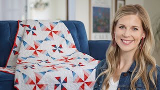 How to Make a Triple Pinwheel Quilt  Free Quilting Tutorial [upl. by Ime]