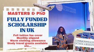 MSc and PhD Fully Funded Scholarship in the UK  Full Tuition Travel Cost Monthly Stiped Covered [upl. by Kellyann]