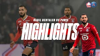 La performance XXL de Nabil Bentaleb contre le PSG 💪🔥 [upl. by Einahpehs341]