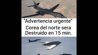 Advertencia urgente ‘EEUU aplanaría Corea del Norte en 15 minutos en una guerra’ 18 de agosto 2017 [upl. by Sender46]