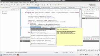 JSPs and Servlets Tutorial 16 Part 4 Using RequestDispatcher in the MVC Application [upl. by Macdonell632]