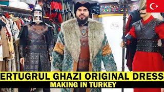 ORIGINAL ERTUGRUL GHAZI OUTFIT IN TURKEY [upl. by Orlantha]