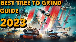 The BEST Tech Trees to GRIND in 2023 War Thunder [upl. by Euqinaj]