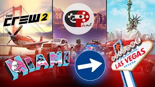 لتس پلی بازی The Crew 2  رانندگی از میامی تا لاس وگاس [upl. by Eskill]