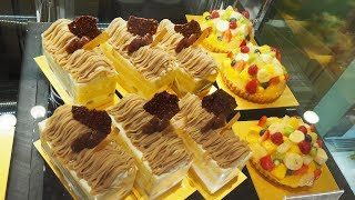 和栗と和三盆のショートケーキ【グラマシーニューヨーク】上品な和洋折衷の味が美味しい！東京・池袋 [upl. by Erna]