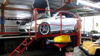 440 RWHP 2005 Mercedes C55 AMG Kleeman S7 [upl. by Nugesulo511]