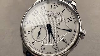 FP Journe Chronometre Souverain CS PT 38 A SI FP Journe Watch Review [upl. by Asoramla]