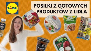 Posiłki na SZYBKO z gotowych produktów z LIDLA 🤗 [upl. by Bamberger390]