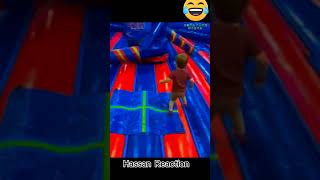 Most funny videos of kids Hassan Reaction funny kidsfunnyvideos comedy [upl. by Hawkie117]