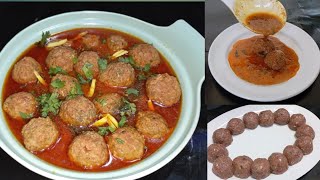 Nawabi kofta recipe l Garvy shorba recipe l Afgani kofta recipe [upl. by Josler624]