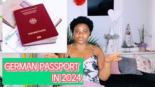 Germany Citizenship in 2024 the cost how to apply who is eligible the waiting time germany [upl. by Lleira544]