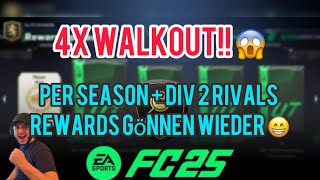 PRE SEASON PACKS  DIV 2 RIVALS REWARDS GÖNNEN WIEDER ‼️✅ 4x Walkout‼️ [upl. by Aesoh308]