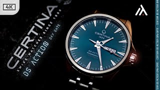 Certina DS Action DayDate Powermatic 80 Tienes que amar la relojería suiza  Reloj automático [upl. by Ecneralc]