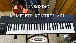 Unboxing Native Instruments Komplete Kontrol A61  PianistKrish unboxing youtube piano [upl. by Juley]