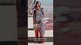 Sana Safinaz Unstitched Collection 2024  Winter Luxury  Pakistani Clothes uk [upl. by Abbotsun]