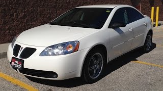 2007 Pontiac G6 GT Sedan  Automatic Power Windows amp Locks V6 35L GREAT VALUE [upl. by Ezeerb]