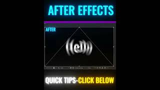 Fix Radial Blur Border  After effects  quick tips aftereffects shorts [upl. by Keever847]