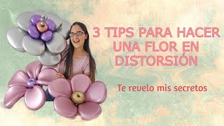 Como crear una bella FLOR EN DISTORSIÓN  Lo que nadie te dice [upl. by Naoj]