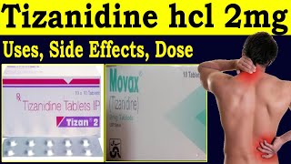 Tizanidine Hydrochloride 2mg tablets in Hindi  Tizanidine Hydrochloride 4 mg  Tizan 2 tablet uses [upl. by Aicittel484]