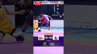 MATCH 9 Jaipur Pink Panthers beat Telugu Titans By 30 Points 5222  Pro Kabaddi league Season 11 [upl. by Nitsirhc]