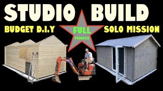 Building a Backyard Recording Studio from Scratchquot diy garden [upl. by Phineas]