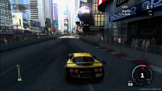 Forza Motorsport 3  2007 Chevy Corvette C6R New York Circuit HD [upl. by Eelydnarb]