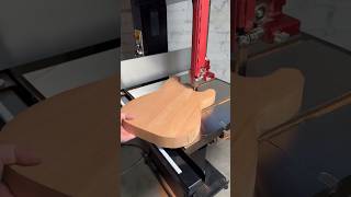 UNBELIEVABLE Guitar Craftsmanship ​⁠BaradaGuitars on the Harvey Nickel Bandsaw woodworker tools [upl. by Anirhtak]