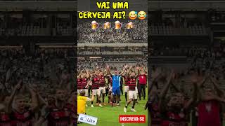 quotFLAMENGO CELEBRA TÍTULO DA COPA DO BRASIL Jogadores Molhados de Cervejaquot2 quotCERVEJA 🍻🍺 [upl. by Ydualc]