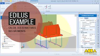 Logiciel de Calcul Structure Acier  EdiLus 2 [upl. by Myra]